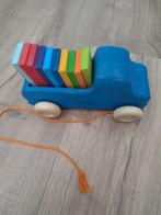 Grimm trekauto, Kinderen en Baby's, Speelgoed | Houten speelgoed, Ophalen, Gebruikt, Overige typen