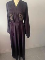 Dubai Abaya, Maat 38/40 (M), Galajurk, Paars, Ophalen of Verzenden