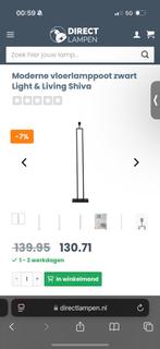 Light and living vloerlamp Shiva, Ophalen of Verzenden, Nieuw, Overige maten, Overige typen