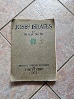 Josef Israëls by dr Max Eisler antiek etsen en schilderijen, Antiek en Kunst, Antiek | Boeken en Bijbels, Ophalen of Verzenden