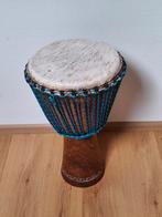 Djembé Ghinee balafonhout geite vel muziek trommel slagwerk, Muziek en Instrumenten, Percussie, Ophalen, Trommel