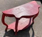 Sidetable Rood, Ophalen, Gebruikt, 100 tot 150 cm, Overige vormen