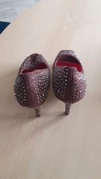 Bruine Juliet Pumps met Strass - Maat 38, Kleding | Dames, Schoenen, Juliet, Ophalen, Gedragen, Bruin