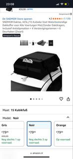 SNDMOR Daktas 425L Waterdichte Dakkoffer - Zwart, Auto diversen, Dakkoffers, Ophalen, Nieuw