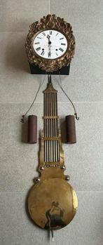 Comtoise klok met gewichten en slinger franse klok, Ophalen of Verzenden