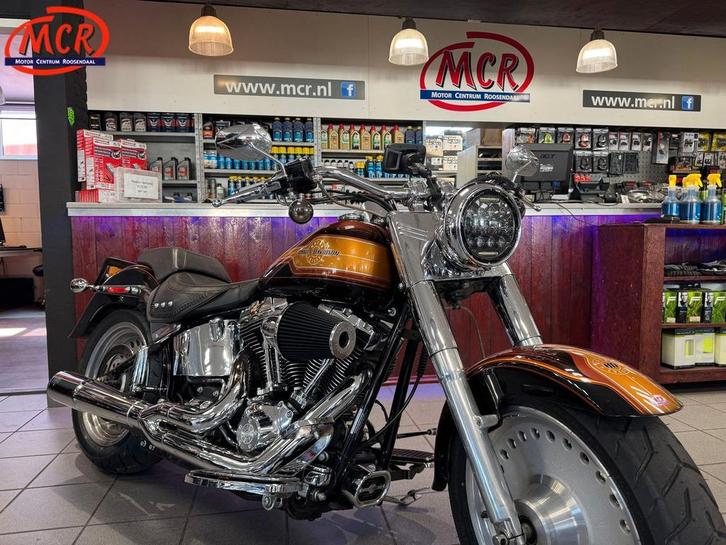 HARLEY-DAVIDSON FAT BOY FLSTF (bj 2007) Navigatie windscherm, Motoren, Motoren | Harley-Davidson, Overig, meer dan 35 kW, 2 cilinders