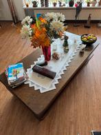 Mooie eikenhouten salontafel, Huis en Inrichting, Tafels | Salontafels, Ophalen, Gebruikt, 100 tot 150 cm, Eikenhout