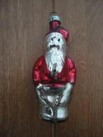Mooie oude vintage glazen kerstbal kerstmannetje / kabouter, Ophalen of Verzenden, Gebruikt