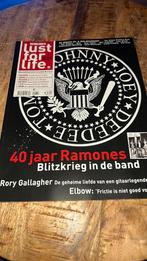 Lust for Life muziek tijdschrift 039 April 2014 Ramones, Boeken, Tijdschriften en Kranten, Ophalen of Verzenden, Zo goed als nieuw