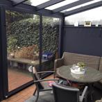1x dubbel veranda zeil €150,-, Tuin en Terras, Ophalen, Gebruikt, Veranda