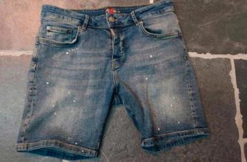 AB Lifestyle, Slim fit, Short, blauw, W30, zgan!! RobShort beschikbaar voor biedingen