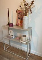 Sidetable JYSK – Model VIRUM – Beige (als nieuw!), Ophalen, 100 tot 150 cm, Zo goed als nieuw, 25 tot 50 cm