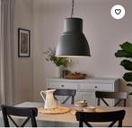 Hanglamp HEKTAR IKEA donkergrijs, Huis en Inrichting, Lampen | Hanglampen, Ophalen of Verzenden, Zo goed als nieuw, Minder dan 50 cm