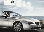 BMW 6 serie cabriolet folders, Ophalen of Verzenden, Zo goed als nieuw, BMW