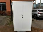 Roldeurkast Wit 120 x 195 x 47 cm, Ophalen, Gebruikt, 100 tot 150 cm, .