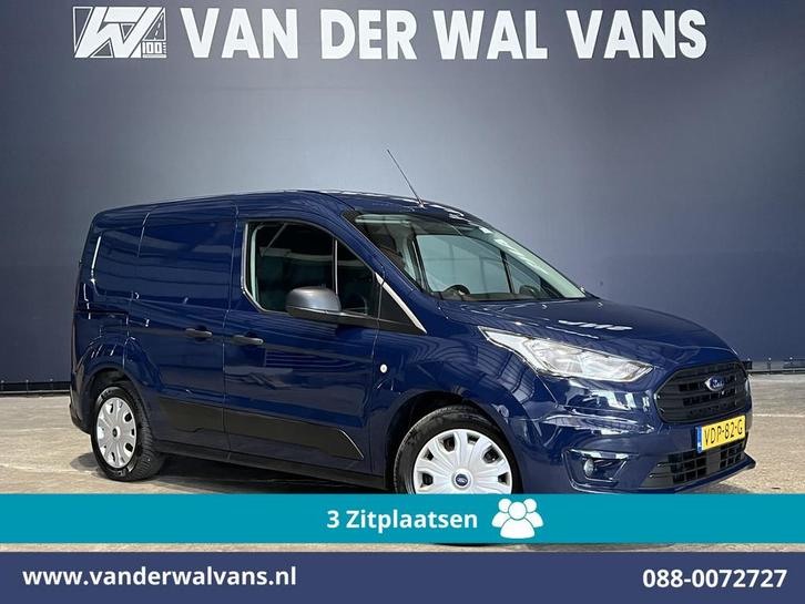 Ford Transit Connect 1.5 EcoBlue L1H1 Euro6 Airco | 3-Zits |, Auto's, Bestelauto's, Bedrijf, Te koop, ABS, Achteruitrijcamera