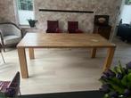 Houten eettafel, Huis en Inrichting, Tafels | Eettafels, Ophalen, Gebruikt, 50 tot 100 cm, Vijf personen of meer