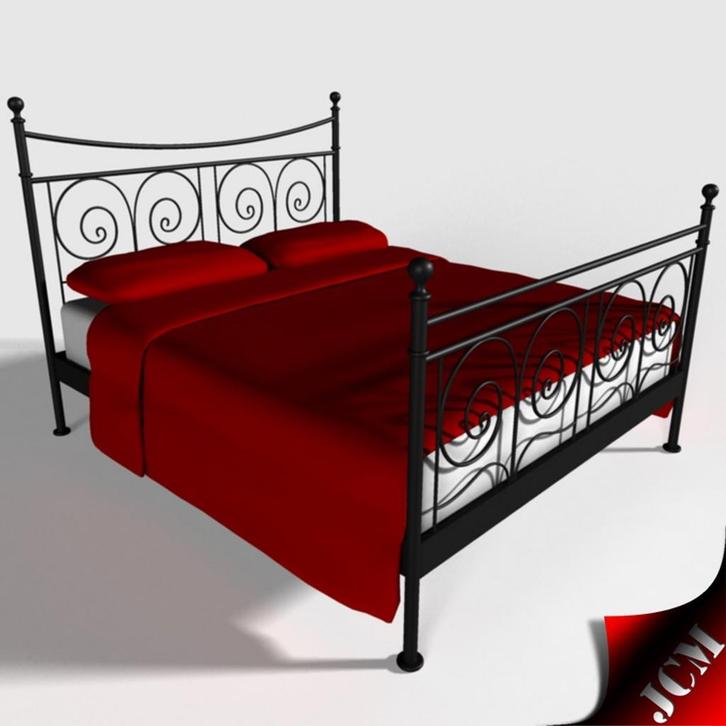 IKEA Noresund Bedframe 140x200 (Zonder Lattenbodem), Huis en Inrichting, Slaapkamer | Bedden, Gebruikt, Tweepersoons, 140 cm, 200 cm