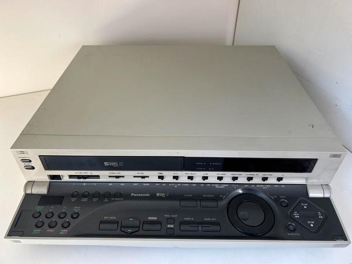 Panasonic S-VHS recorder met TBC, Audio, Tv en Foto, Videospelers, Gebruikt, Ophalen of Verzenden