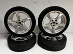 Renault Megane winterset met lichtmetalen velgen 225/45R17, Ophalen, Gebruikt, Banden en Velgen, 17 inch