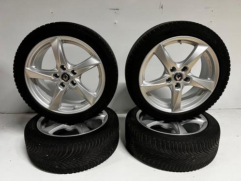 Renault Megane winterset met lichtmetalen velgen 225/45R17, Auto-onderdelen, Banden en Velgen, Banden en Velgen, Winterbanden