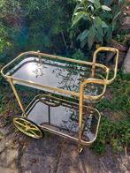 Prachtige Hollywood Regency bartafel/serveerwagen., Ophalen