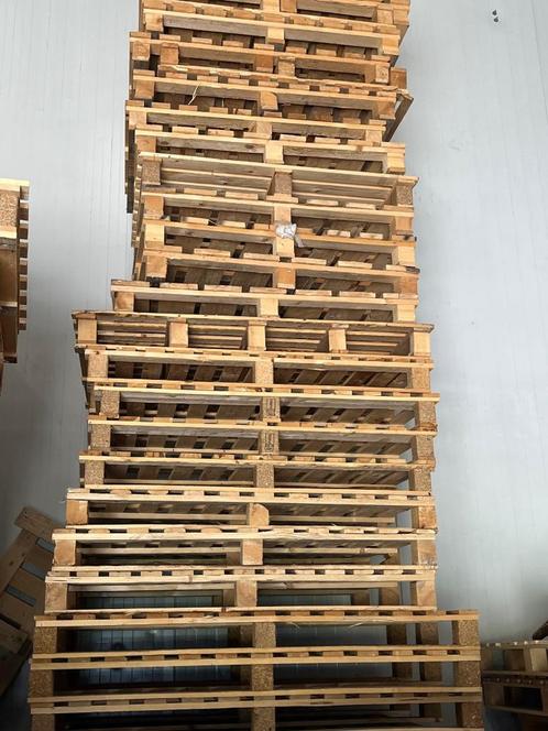 Pallets, houten pallets in diverse formaten, Doe-het-zelf en Verbouw, Hout en Planken, Gebruikt, Pallet, Overige houtsoorten, Minder dan 200 cm