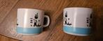 Jip en Janneke mokjes melamine 2x, Ophalen of Verzenden, Zo goed als nieuw, Overige stijlen, Kop(pen) en/of Schotel(s)