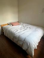 IKEA NEIDEN bed + matras, Ophalen, Zo goed als nieuw, Tweepersoons, 200 cm