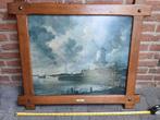 Schilderij Replica J. van Ruisdael 1629/1682, Antiek en Kunst, Ophalen