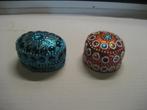 Twee leuke sier doosjes of pillen doosje, Antiek en Kunst, Ophalen of Verzenden