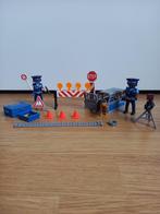 Playmobil, politie wegversperring, serie 6924, Complete set, Gebruikt, Ophalen