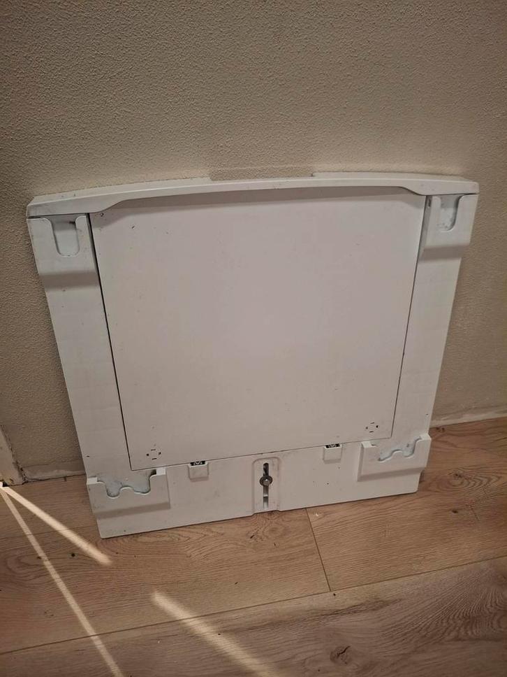 Wasmachine/ droger stapelkit met lade - gebruikt, Doe-het-zelf en Verbouw, Deuren en Horren, Gebruikt, Overige typen, Minder dan 200 cm