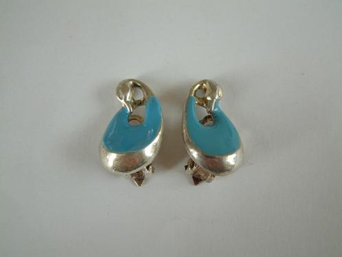 Mooie vintage clip oorbellen zwanen, Sieraden, Tassen en Uiterlijk, Oorbellen, Ophalen of Verzenden