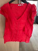 WE rode blouse korte mouw maat M, Nieuw, Maat 38/40 (M), Ophalen of Verzenden, Korte mouw
