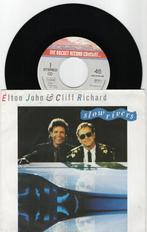Elton John & Cliff Richard – Slow Rivers ( misdruk ), Cd's en Dvd's, Vinyl Singles, Pop, Ophalen of Verzenden, 7 inch, Single