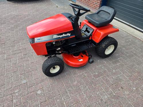 Zitmaaier simplicity 12/5pk, Tuin en Terras, Grasmaaiers, Zo goed als nieuw, 50 cm of meer, Cirkelmaaier, Ophalen