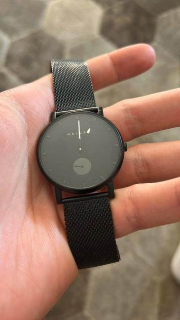 Meller herenhorloge zwart beschikbaar voor biedingen