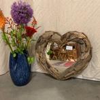 Hartjes spiegel – drijfhout driftwood - 60 cm -Bij TTM Wonen, Nieuw, Info@ttmwonen.nl, Minder dan 100 cm, Overige vormen