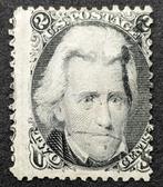 *~*~* Klassiek oud USA uit 1863 - Michel#17 (Black Jack) *~*, Postzegels en Munten, Postzegels | Amerika, Ophalen of Verzenden