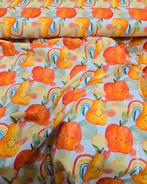 French terry cotton fruit