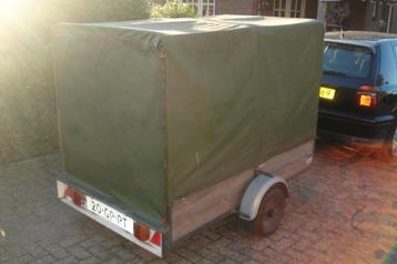 Huifaanhanger Aanhanger s Kar As Agrarisch Tractor Fahr IHC beschikbaar voor biedingen