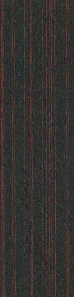 25cmx100cm Tapijttegels met streepjespatroon, 75 m² of meer, Rood, Nieuw, Ophalen of Verzenden