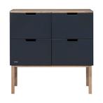 Kidsmill Sepp Commode Antraciet / Beuken, Ophalen, 50 tot 70 cm, Nieuw, 100 cm of meer