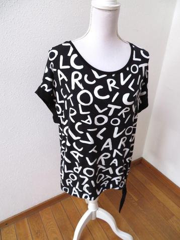 S35 MONARI shirt zwart wit maat 42 beschikbaar voor biedingen