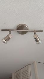 Leuke zilveren Philips spotjes 2x, Halogeen, Metaal of Aluminium, Ophalen of Verzenden, Zo goed als nieuw