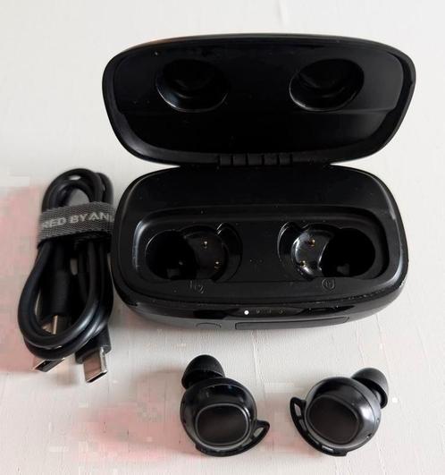 Mpow Model BH437A M30 | Zwart | Doos Oplaadkabel USB-C, Telecommunicatie, Mobiele telefoons | Oordopjes, Gebruikt, In gehoorgang (in-ear)