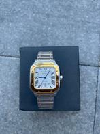 Cartier Santos, Sieraden, Tassen en Uiterlijk, Horloges | Heren, Ophalen of Verzenden, Zo goed als nieuw, Staal, Overige merken