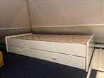 Eenpersoonsbed met matras, Huis en Inrichting, Ophalen, Gebruikt, 90 cm, Eenpersoons