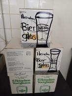 Dertig Heineken stapelglazen (in dozen), Ophalen, Zo goed als nieuw, Bierglas